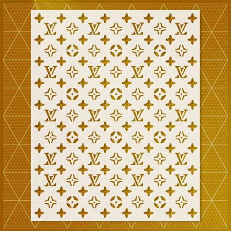 louis vuitton logo stencil|louis vuitton stencil free printable.